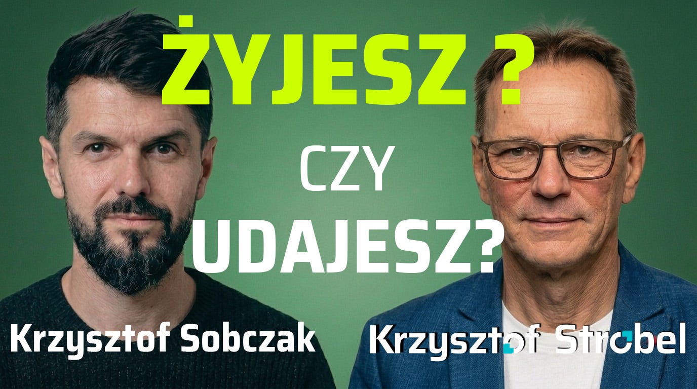 Okładka: Żyjesz, czy tylko udajesz?