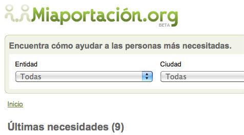 Mi aportación Mi aportación