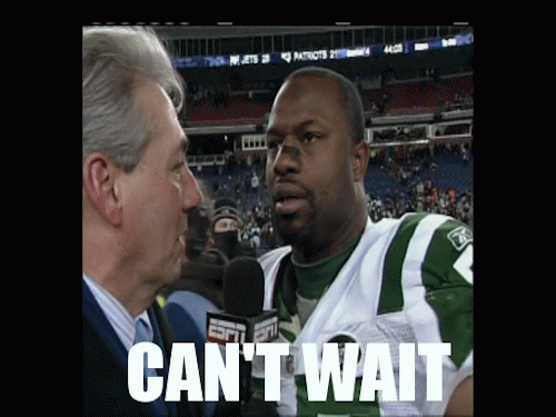 Bart Scott Cant Wait GIF | Gfycat