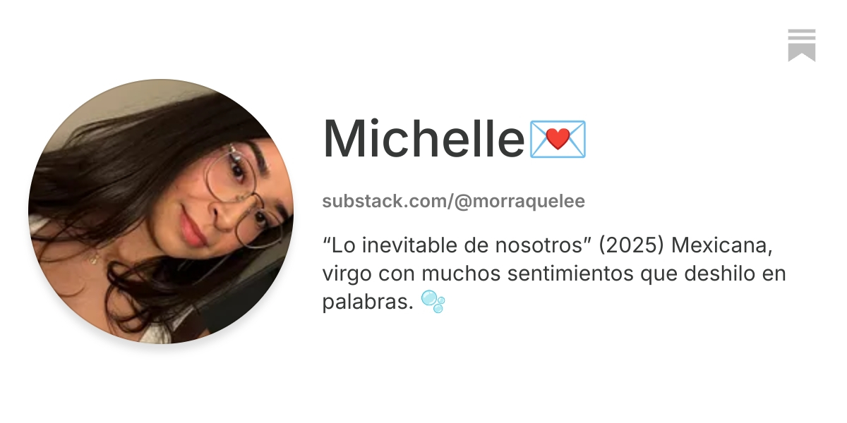 Michelle💌 | Substack