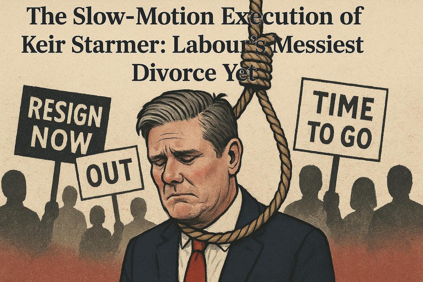 The Slow-Motion Execution of Keir Starmer: Labour's Messiest Divorce Yet