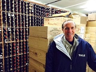 Facciani – Gerry in his wine cellar Facciani – Gerry in his wine cellar