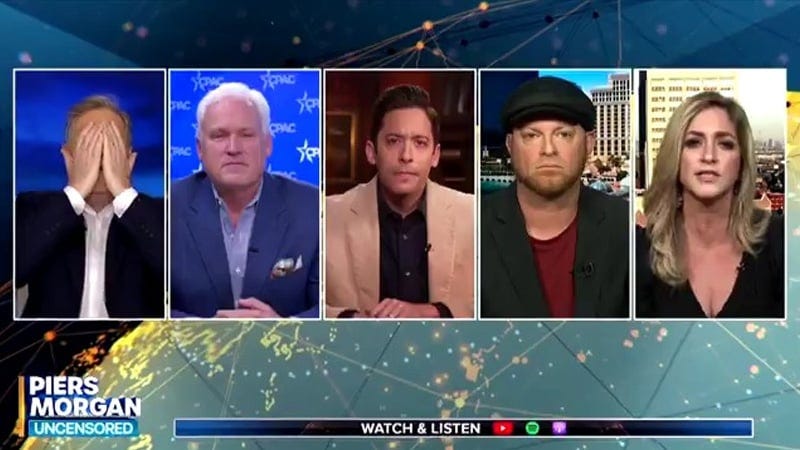Watch: Piers Morgan Loses Mind Trying to Argue Logic with Liberal Who Thinks Men Can Be Women