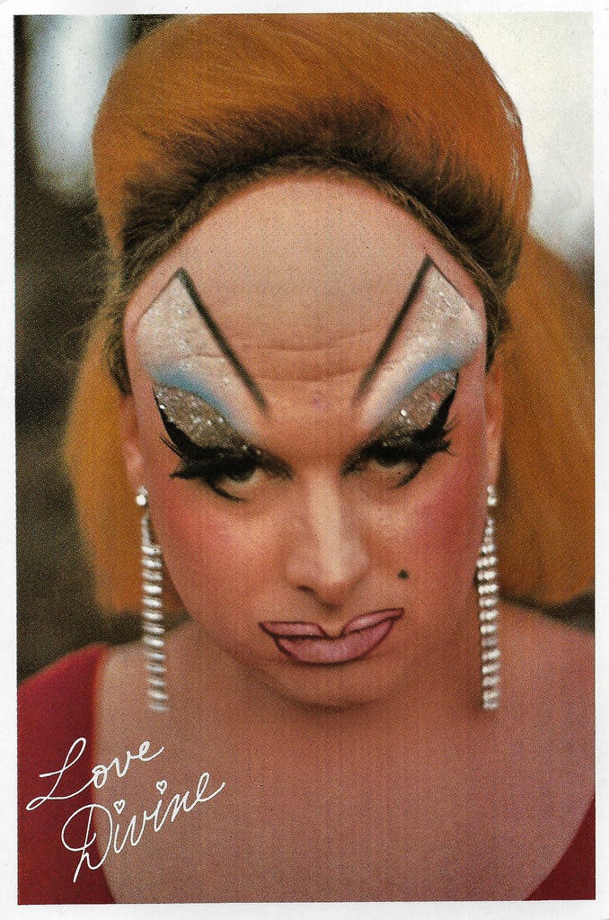 Divine in Pink Flamingos (1972) - a photo on Flickriver