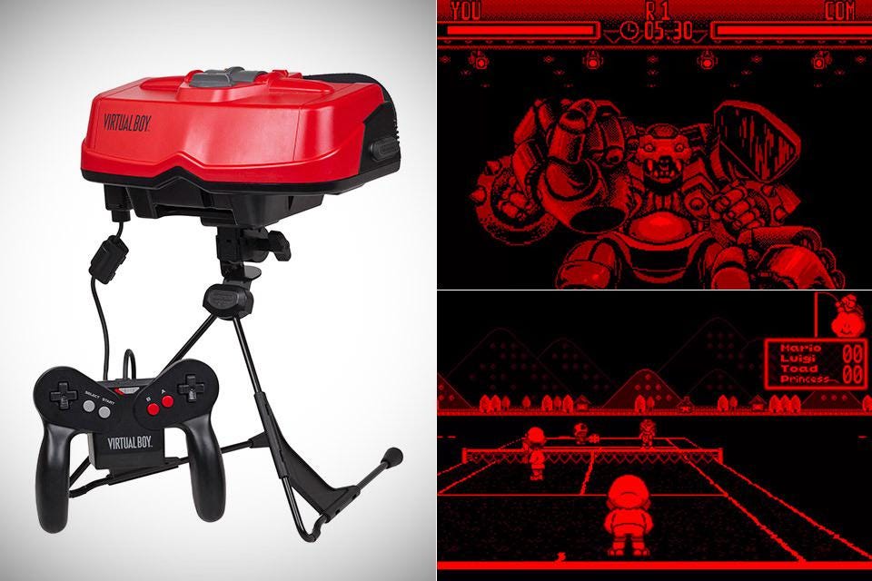 Did anyone actually buy the Nintendo Virtual Boy? Released in 1995 was a  flop it lasted only one year. Only 22 games were ever made for it. : r/90s
