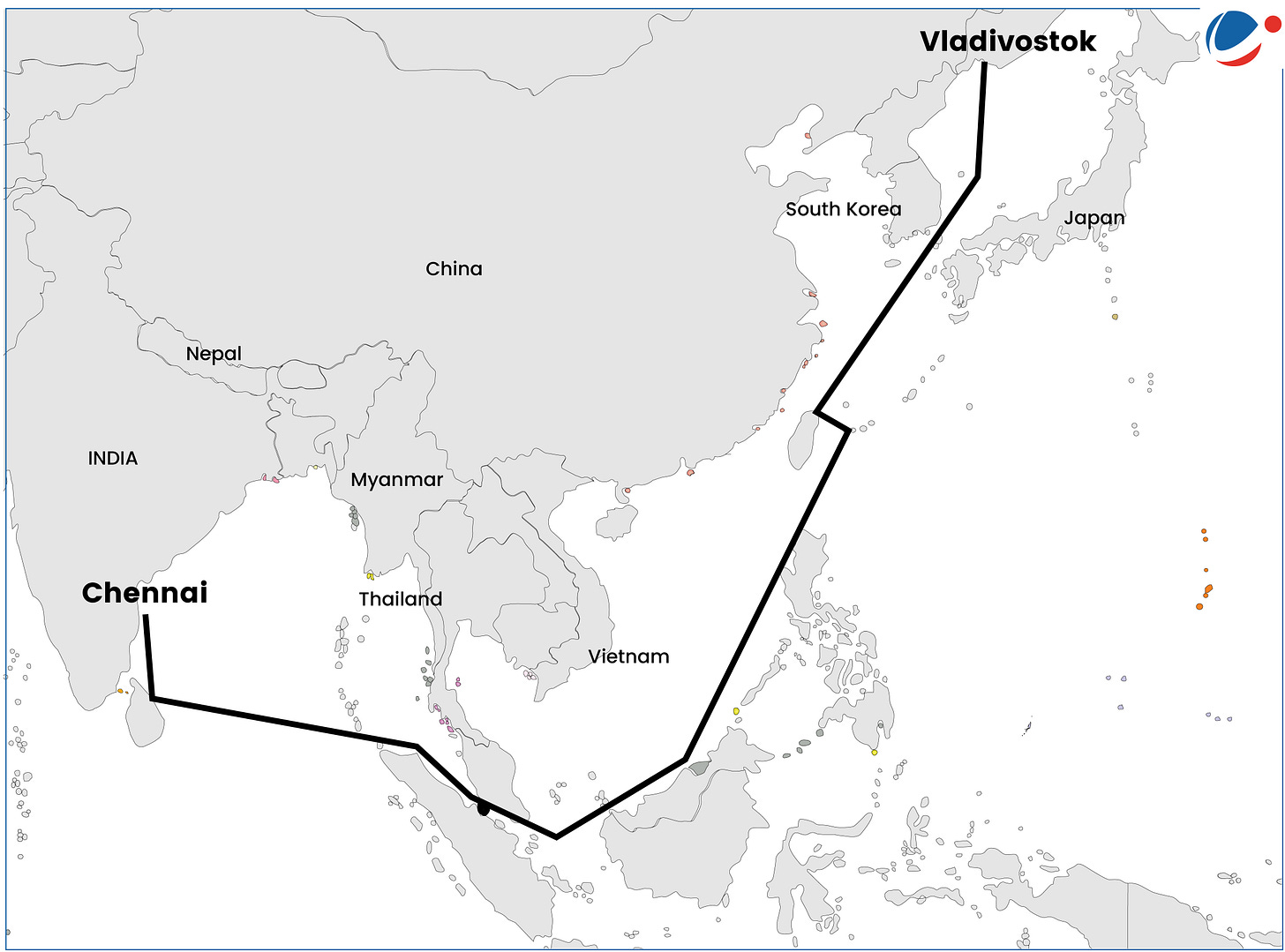 Chennai-Vladivostok Eastern Maritime Corridor Operational: Union Minister  of Ports, Shipping & Waterways | Current Affairs | Vision IAS