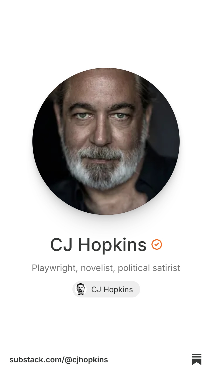 CJ Hopkins | Substack