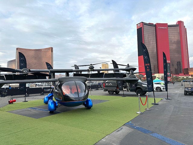 Successful debut of full-scale, functional prototype of ASKA™ A5 at CES 2023