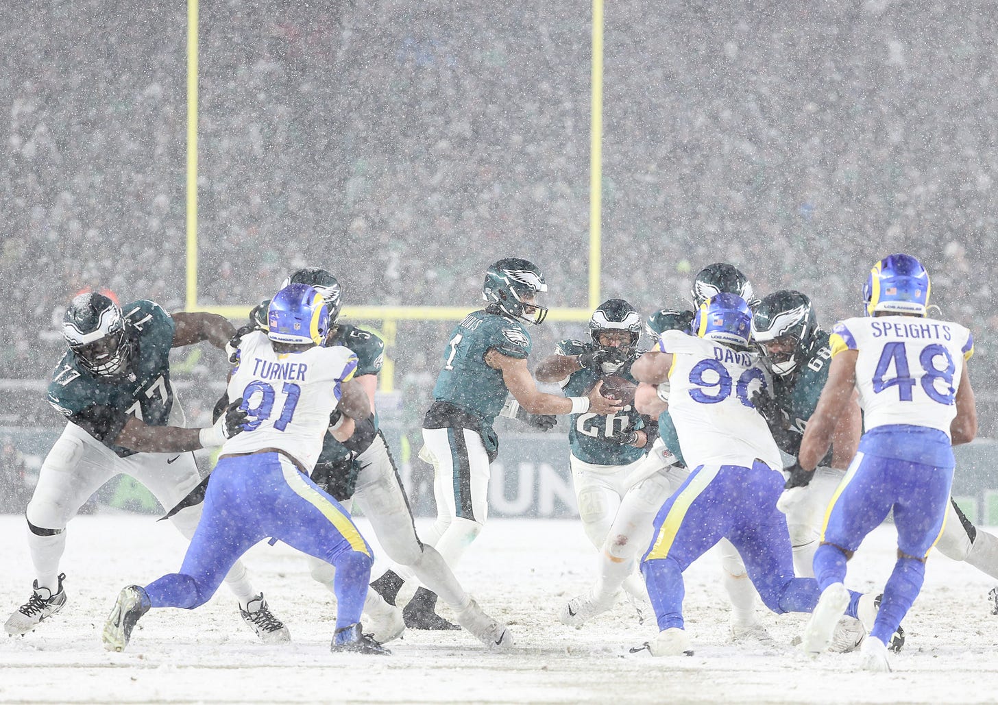 NFL Divisional playoffs: Philadelphia Eagles vs. Los Angeles Rams - nj.com