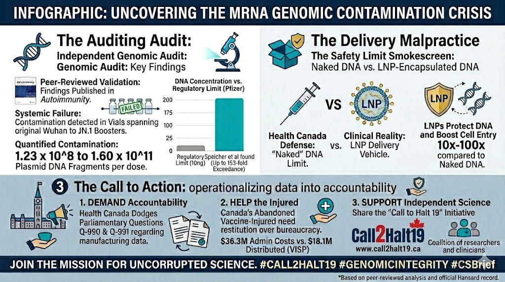 The Illusion of Regulatory Oversight: What Health Canada Won't Tell You About DNA Contamination
