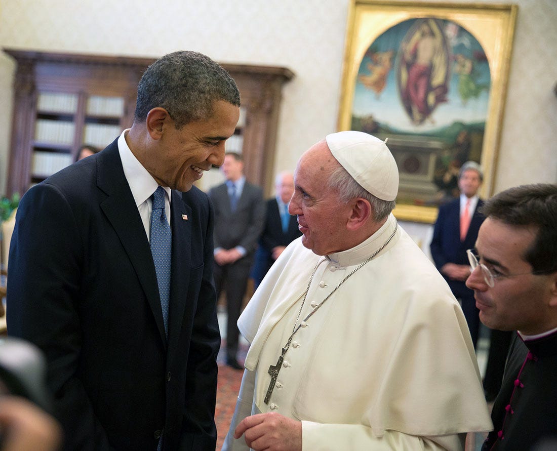 Day 4: The President Travels to Italy, Meets with Pope Francis |  whitehouse.gov
