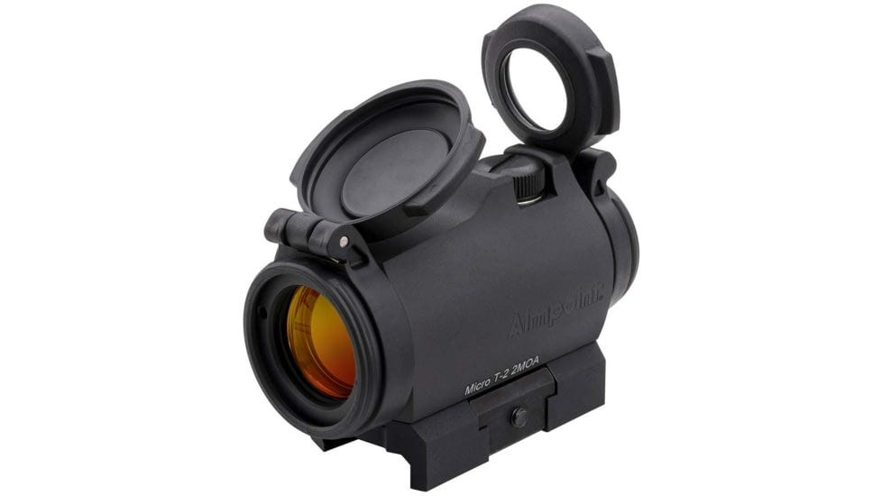 Aimpoint Micro T-2 Red Dot Sight, 1x18mm, 2 MOA, Picatinny, Black, 200170