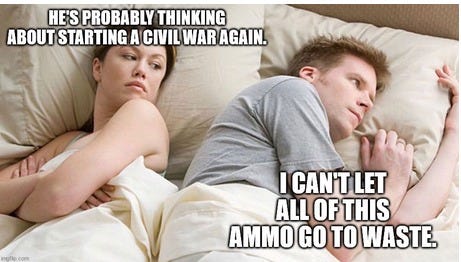 I mean, you already stockpiled all of it, so.. - meme