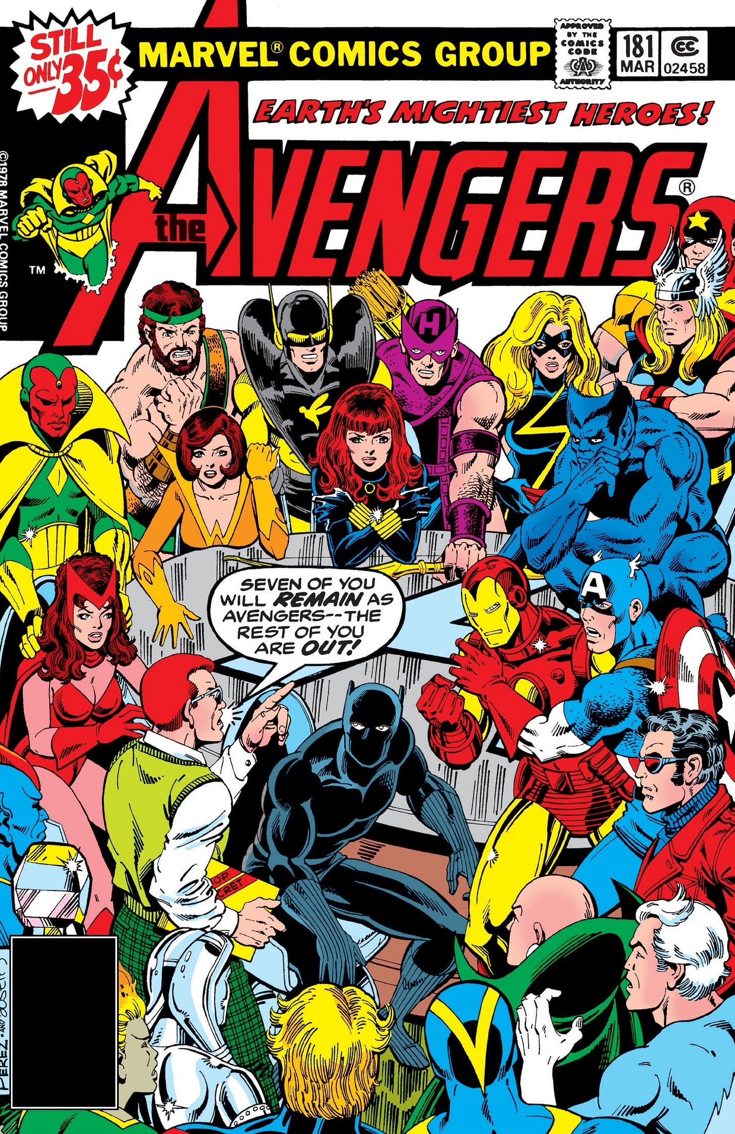 Avengers Vol 1 181 | Marvel Database | Fandom