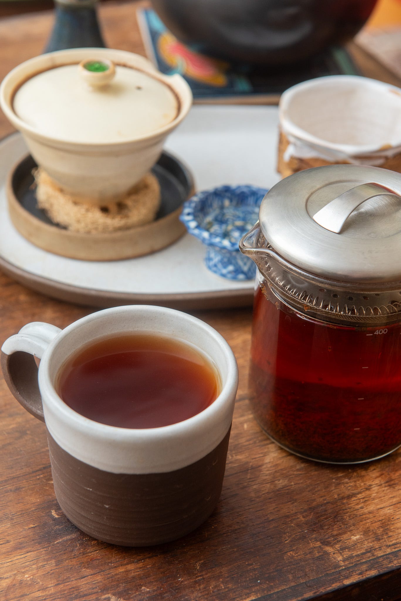 ID: Brewed dragon fire black tea