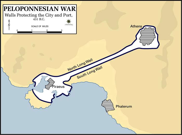 Picture Information: Long Walls of Athens