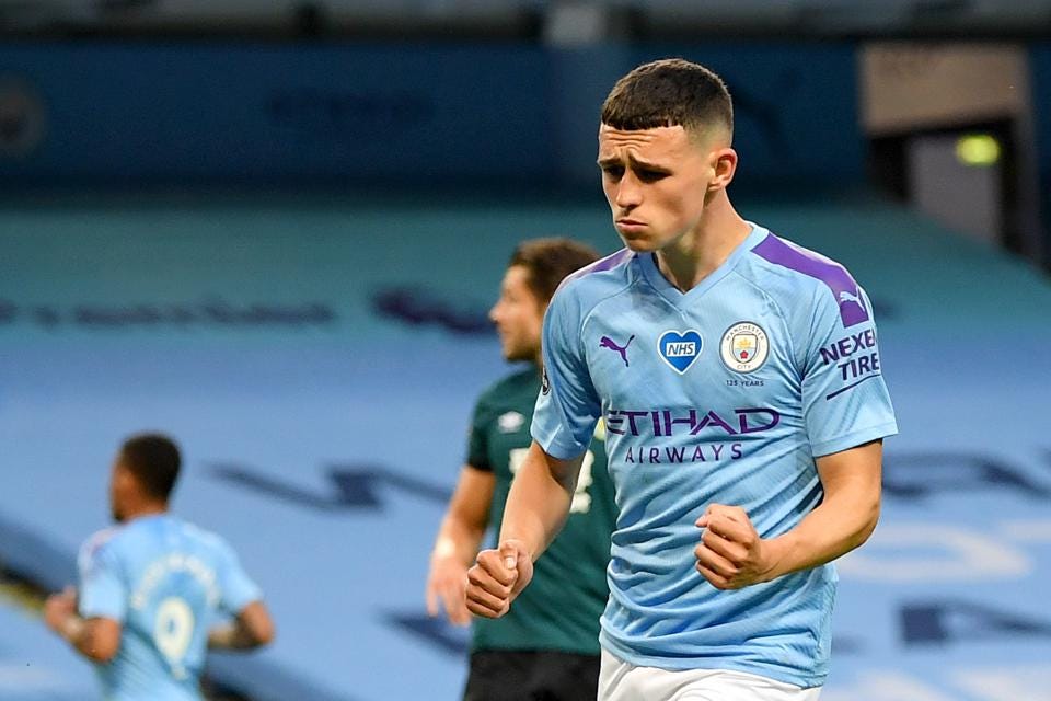 Phil Foden Fills His Boots As Manchester City Fire Five Past Burnley