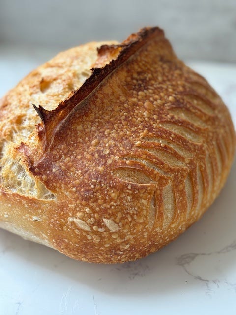 Classic Sourdough Bread Recipe - by Mandy Clark