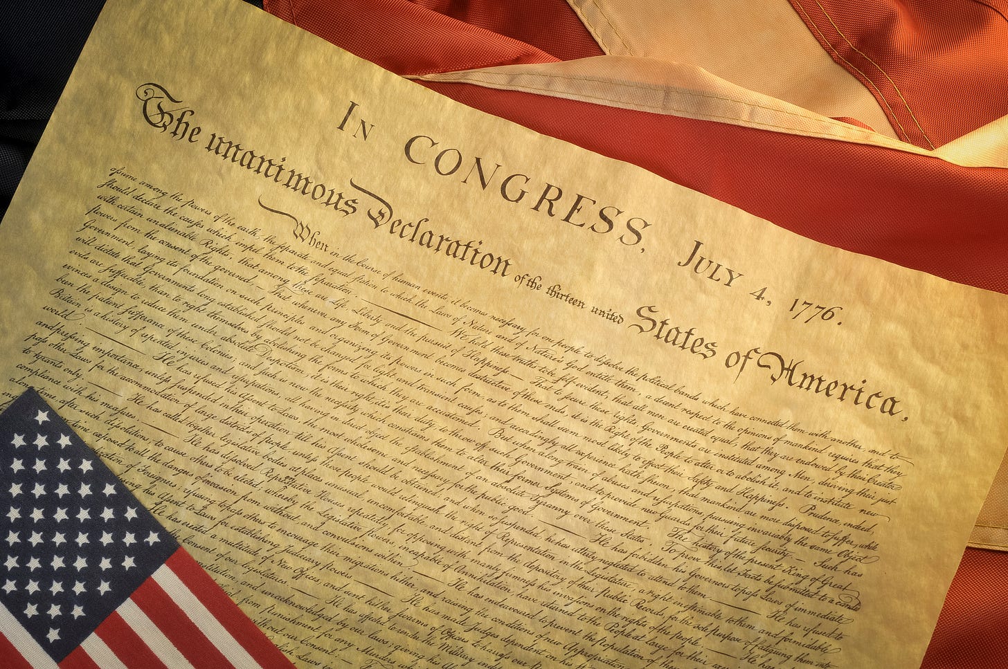 Copy of the United States Declaration Of Independence - Stock Photo (Getty Images/iStockphoto&mdash;Mark Stahl)