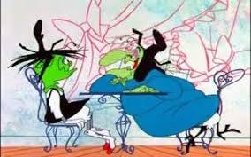 Bugs Bunny and Witch Hazel | Happy Halloween from Bugs and Witch Hazel!! |  By Antique ThisFacebook