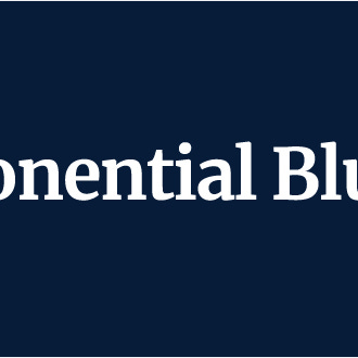 The Exponential Blueprint logo
