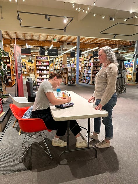Author Talk with Veronica Roth at Powell's Books, Beaverton, Oregon