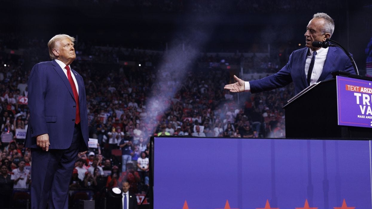 Donald Trump and Robert F. Kennedy Jr. Donald Trump and Robert F. Kennedy Jr.