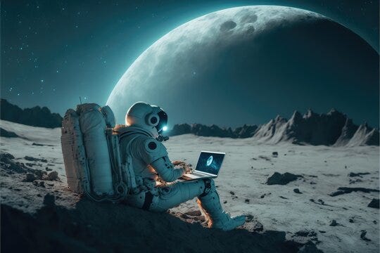 Astronaut On Computer Images – Browse 31,936 Stock Photos, Vectors, and  Video | Adobe Stock