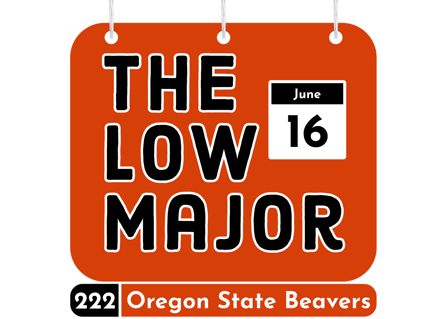 Name-a-Day Calendar Oregon State logo