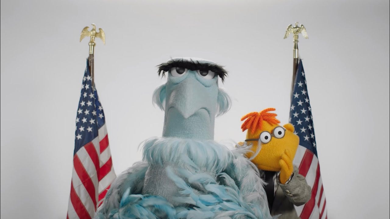 Happy Presidents Day from Sam Eagle and Scooter! | The Muppets Happy Presidents Day from Sam Eagle and Scooter! | The Muppets