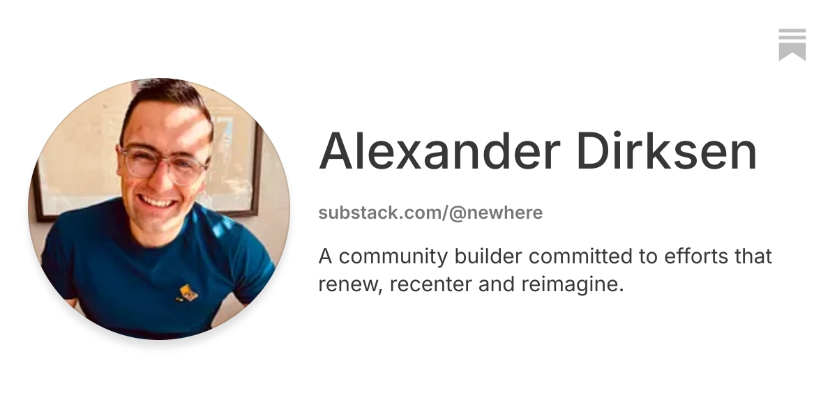 Alexander Dirksen | Substack