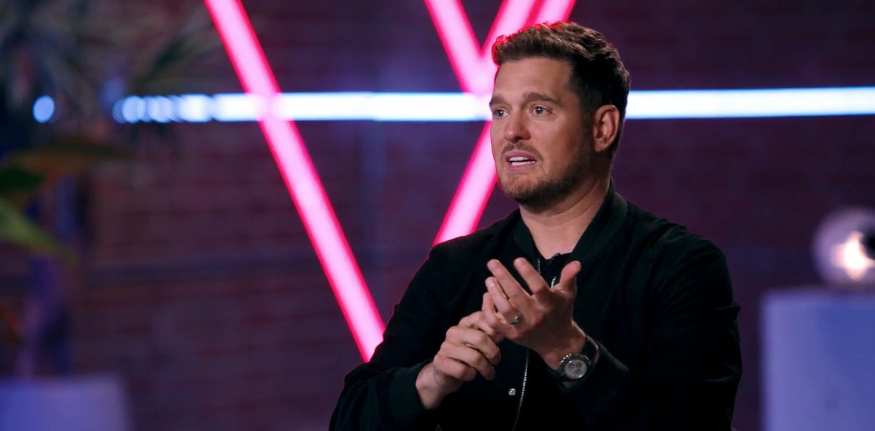 The Voice' coach Michael Bublé opens up about his most vulnerable song: 'I  didn't think I'd ever sing it live'