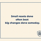 Friday Fieldwork: The Everyday Reset