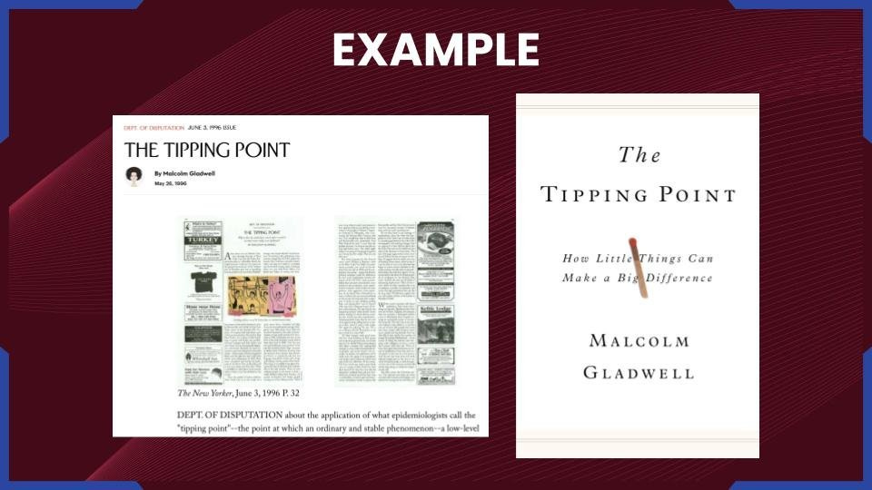 Dickie Bush š¢ on X: "What do Malcolm Gladwell & Mark Manson's hit books have in common? They both started as blog posts. This is the Lean Writing framework in action: 1. Dickie Bush š¢ on X: "What do Malcolm Gladwell & Mark Manson's hit books have in common? They both started as blog posts. This is the Lean Writing framework in action: 1.