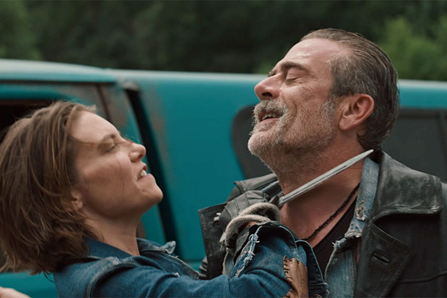 Walking Dead: Dead City's Lauren Cohan reveals original opening scene |  EW.com