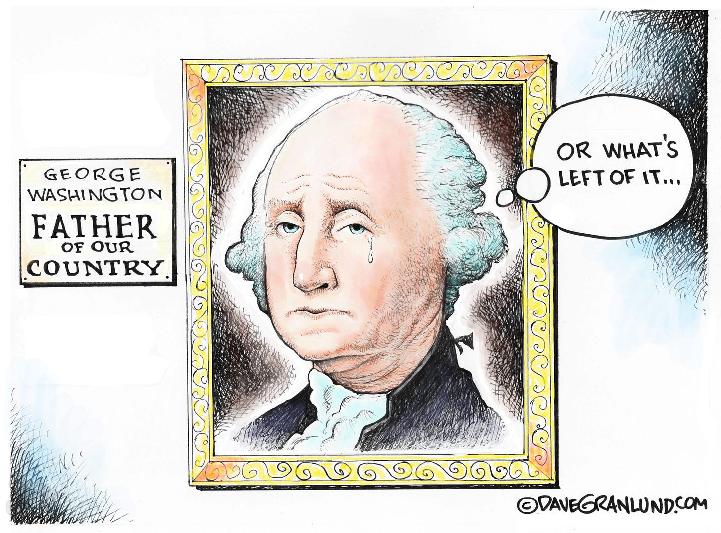 Granlund cartoon: American father