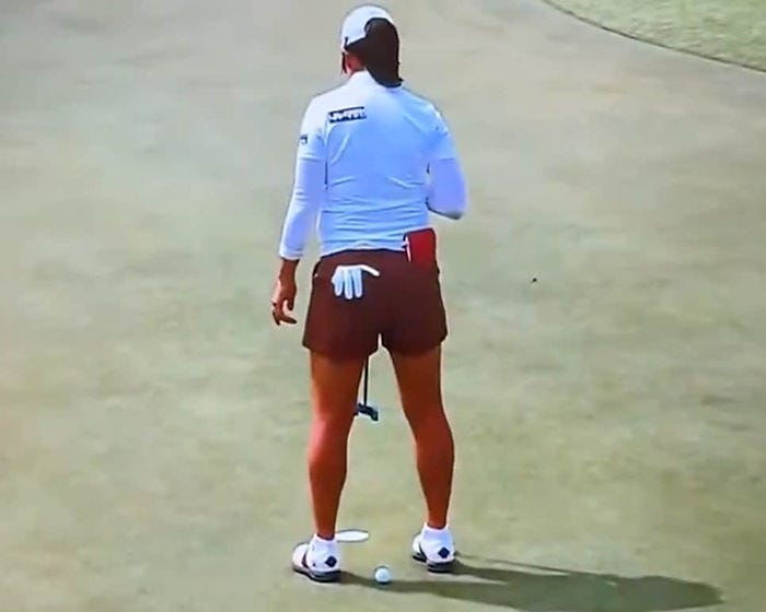 This was just part of the player's routine and was done automatically. This was just part of the player's routine and was done automatically.