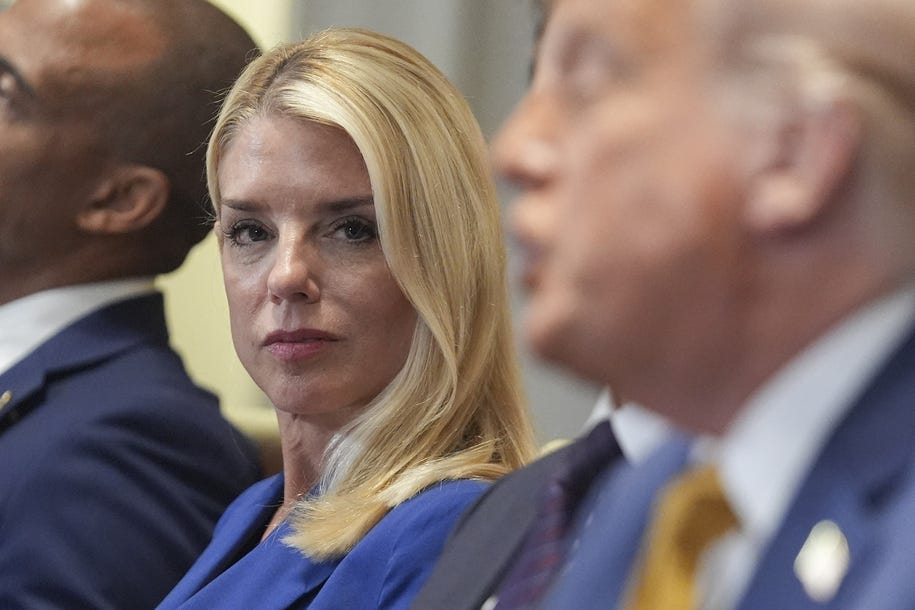 Pam Bondi dodges easy question about Trump and Epstein Pam Bondi dodges easy question about Trump and Epstein