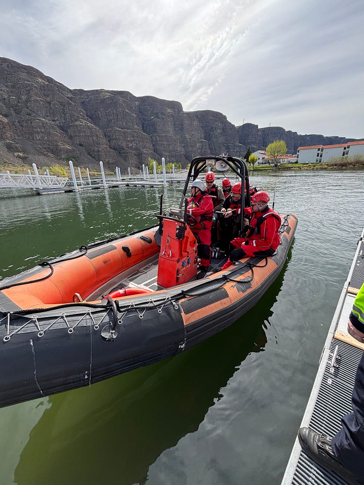Photos from Grant County Fire District #3 Boat Training