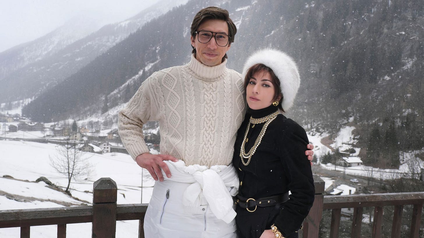 How To Get Adam Driver's Après-Ski Look From 'House Of Gucci ...
