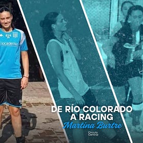 De Río Colorado a Racing: el salto que Martina Burtre no vio venir 