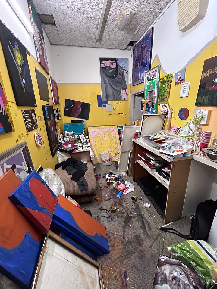 My art studio renewal.