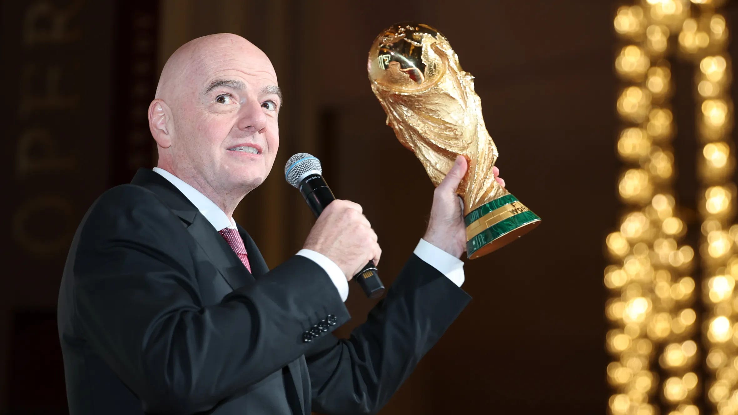 Gianni Infantino fighting for future as Asia slams World Cup sell-off plan Gianni Infantino fighting for future as Asia slams World Cup sell-off plan