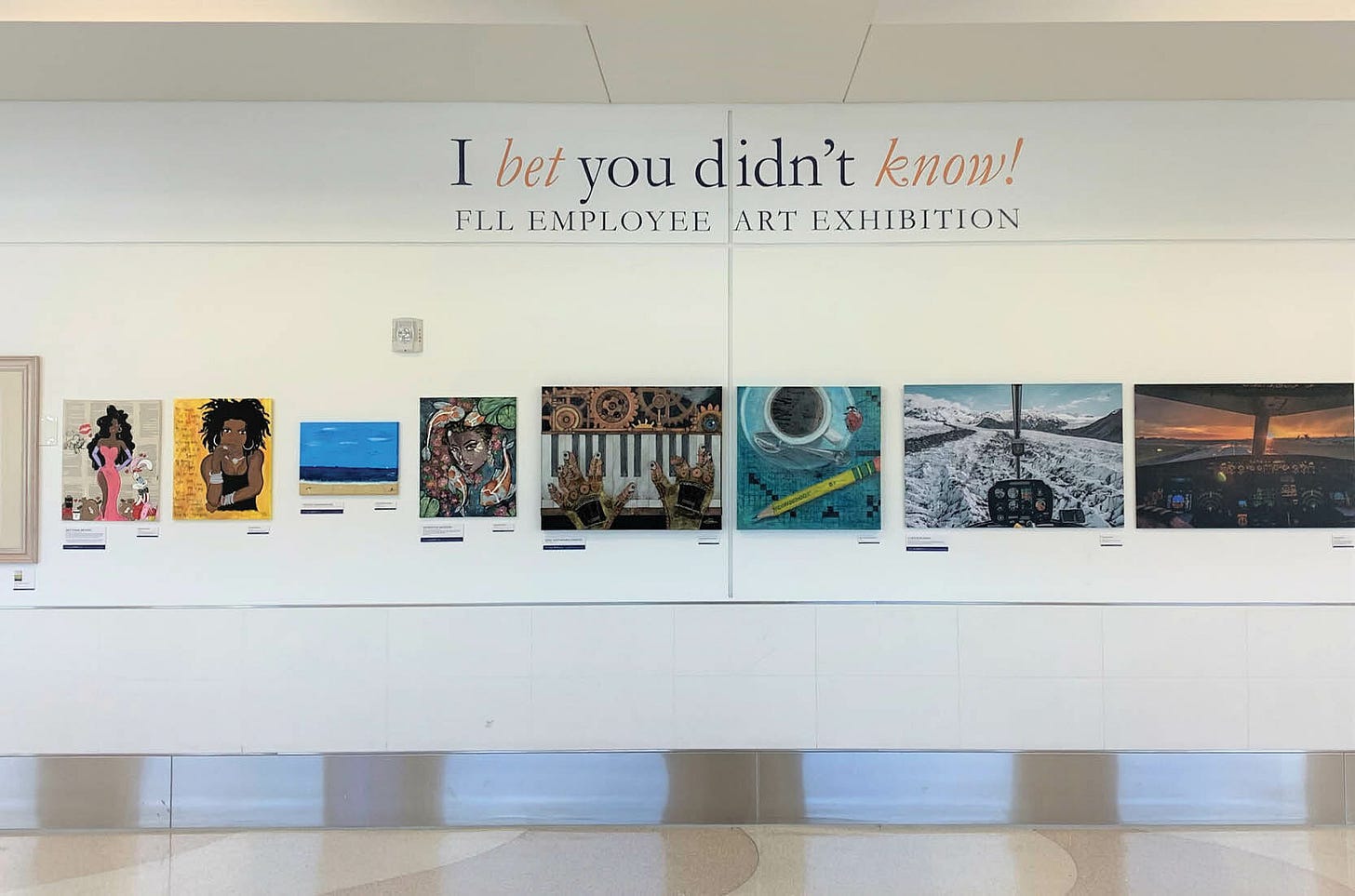 Airport Employee Art Exhibition I Bet You Didn't Know! - OCQ Airport Employee Art Exhibition I Bet You Didn't Know! - OCQ
