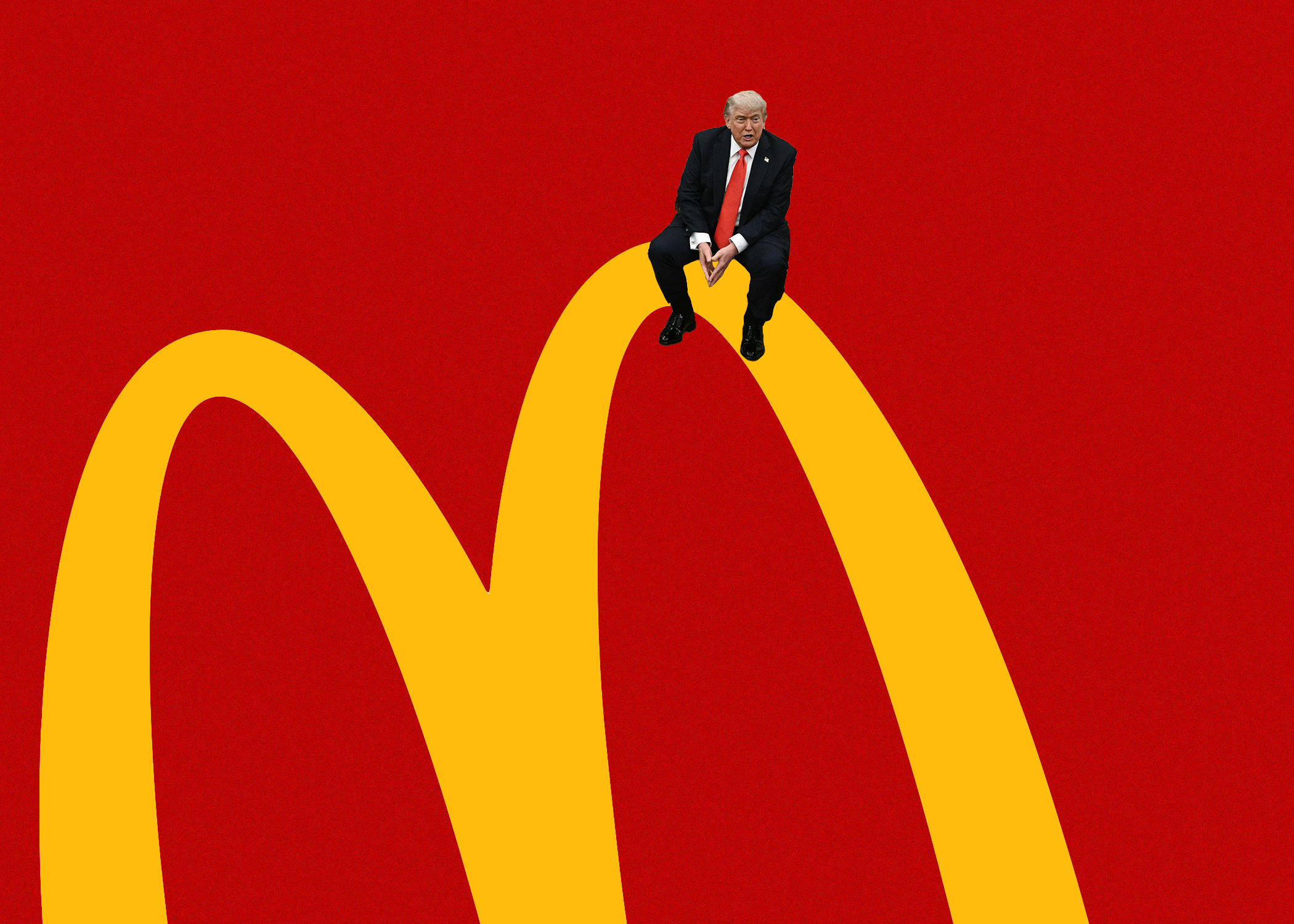 Trump is not have all the mentals. McDonald’s. Water. Sir! (Very strong.)