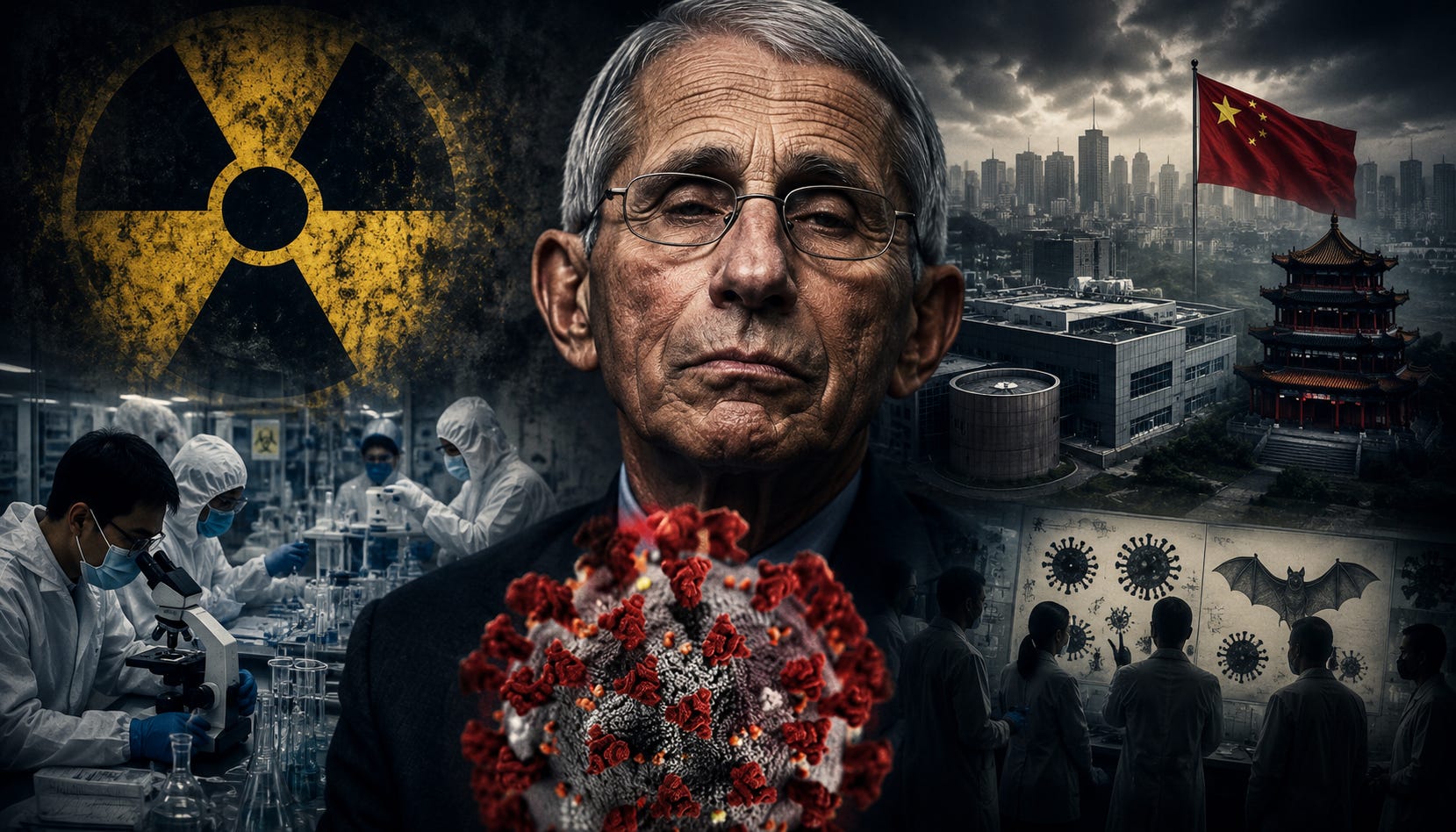 Explosif ! Covid : Anthony Fauci accusé sous serment par un officier de la CIA d'avoir étouffé la thèse du laboratoire !
