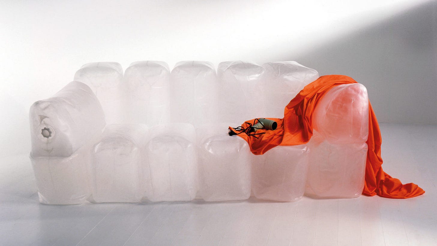 IKEA inflatable sofa air innerlig (1997)