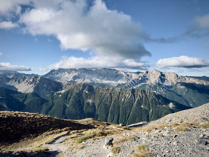 GR58 Col de l'Estronques