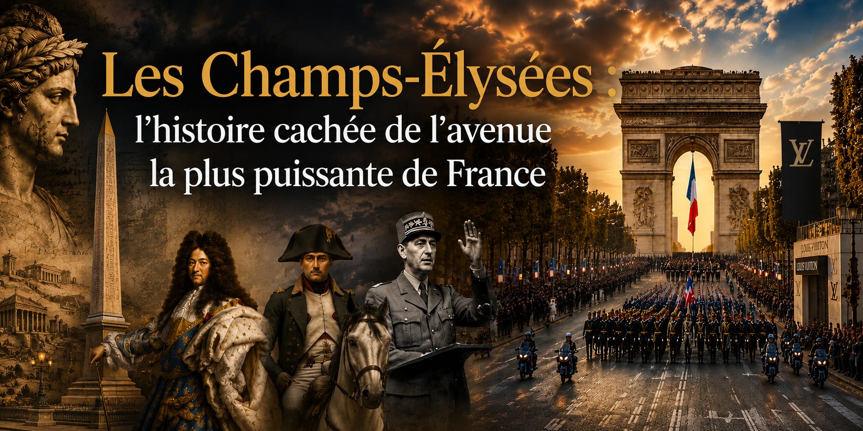Les Champs-Élysées : l'histoire cachée de l'avenue la plus puissante de France