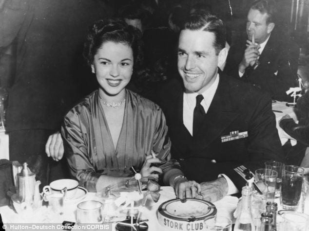 r/classicfilms - Shirley Temple was a lifelong smoker, but photos of her actually smoking are rare